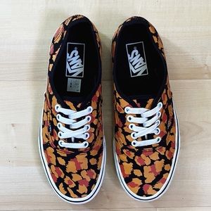 Vans multi color leopard print - lightly used